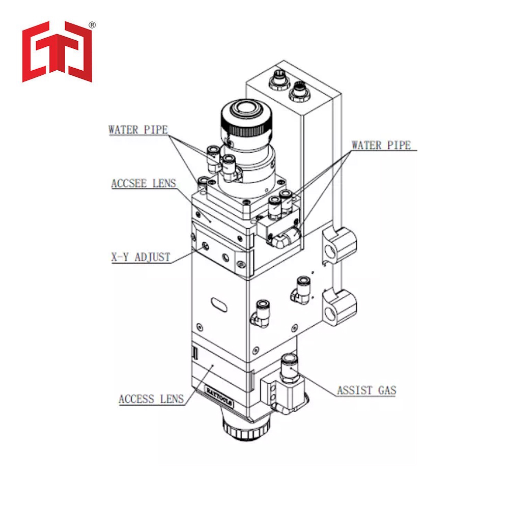 Bm Automatic Cutting Series Bm111 High-Performance Autofocus Cutting Head 3.3kw