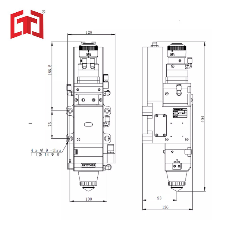 laser Cutting Head - Buy Product on TANG CHENG