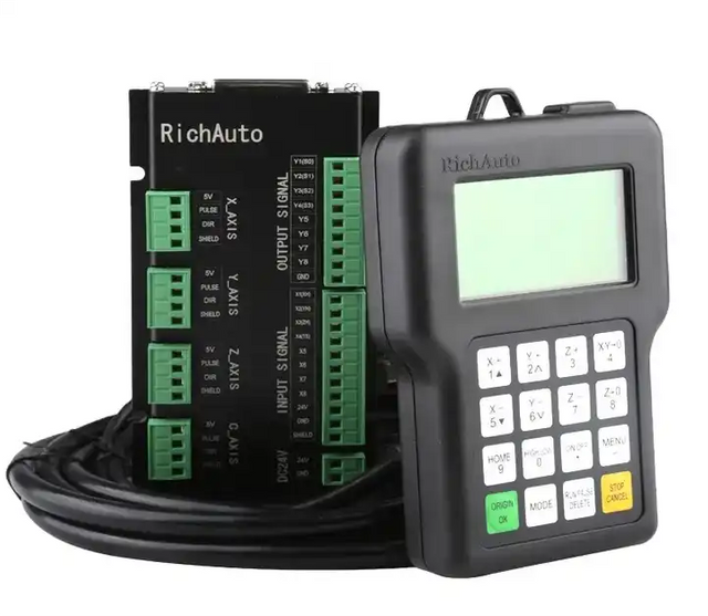 RichAuto DSP 3 Axis A11 CNC Controller Remote for CNC Router Control