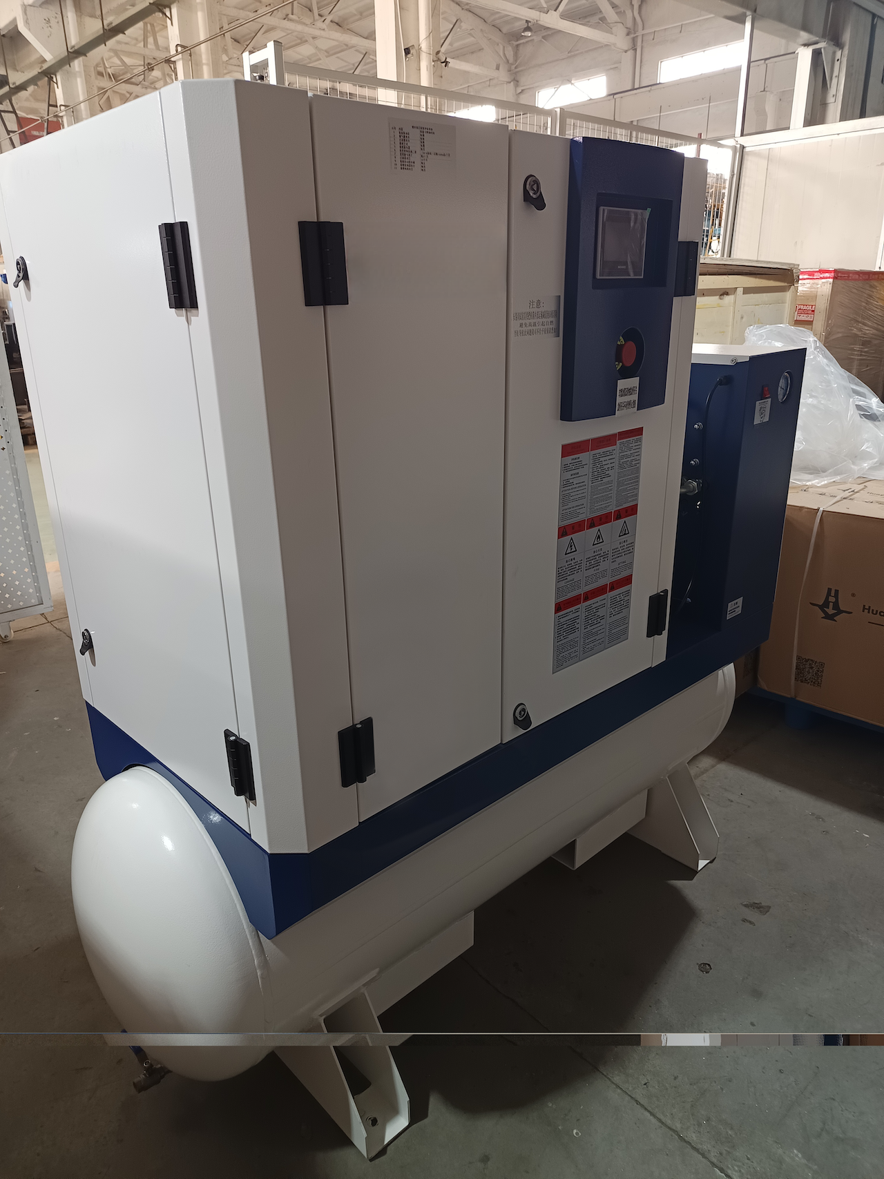 Automatic Drainage of Screw Air Compressor for CNC Laser Cutting Machine Parts 22KW. 16bar