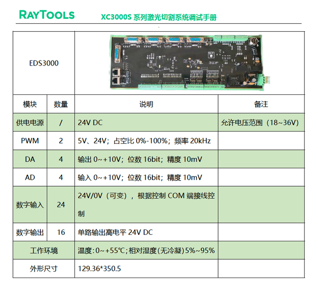 Laser Plane Cutting System XC3000S Laser Cutting Controller +laser Cutting Head 3/6/12/20KW