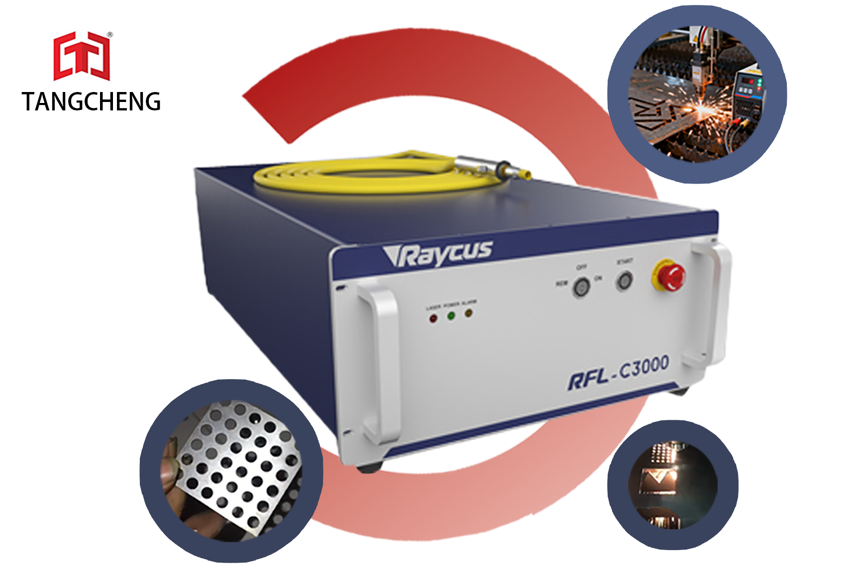 Raycus RFL-C3000s Laser Cutting Source 